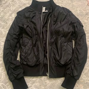 Fake leather jacket